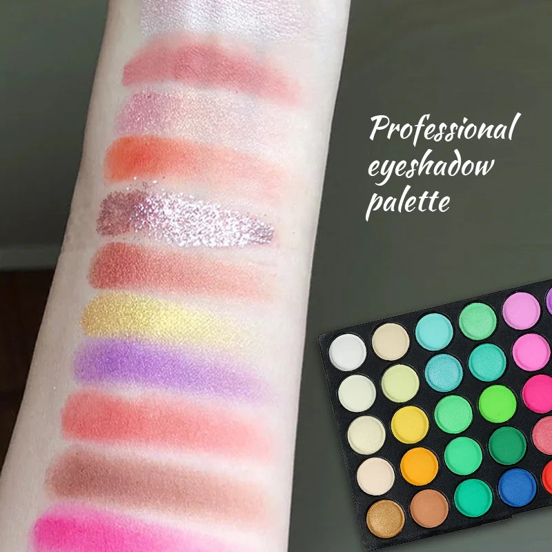 120-Color Eyeshadow Palette with 20 Brushes
A versatile set with 120 matte and shimmer shades, waterproof and long-lasting, plus 20 brushes for easy application.

Key Features:
	•	120 shades
	•	Waterproof & long-lasting
	•	20 brushes

Perfect for flawless