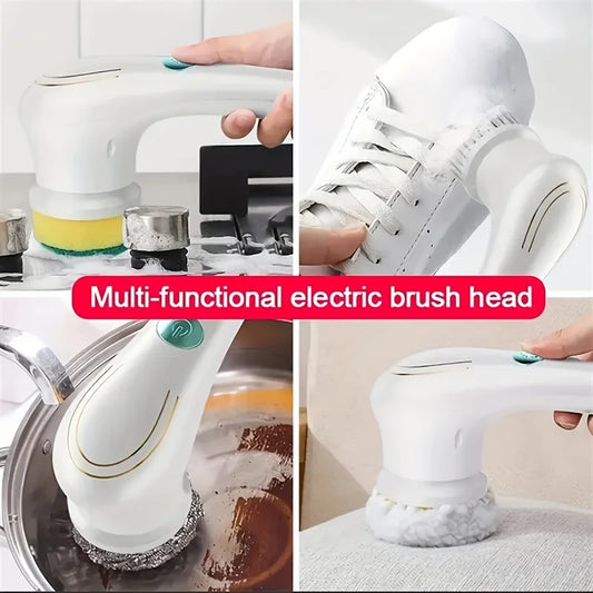 5-in-1 Electric Cleaning Brush
Powerful and multifunctional – perfect for bathroom, kitchen, and more. Make cleaning fast and effortless!