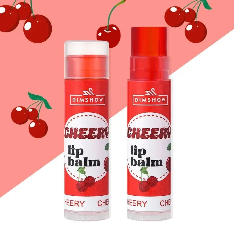 6 Kinds of Fruity Lip Balm Moisturizing Hydrating Long Lasting Lip Lotion Lightening Lip Lines Lips Mask Care Lips Lipstick Balm