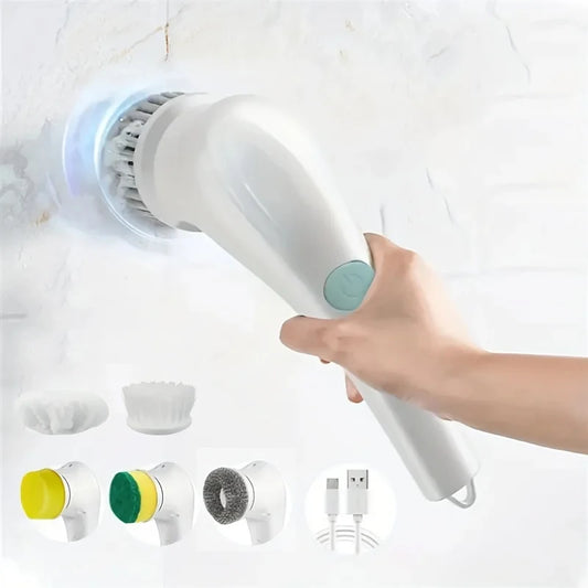 5-in-1 Electric Cleaning Brush
Powerful and multifunctional – perfect for bathroom, kitchen, and more. Make cleaning fast and effortless!